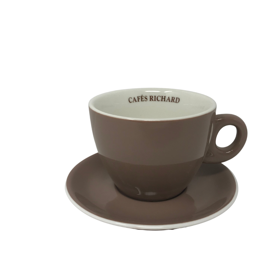 Cafés Richard light brown Cappuccino Cup