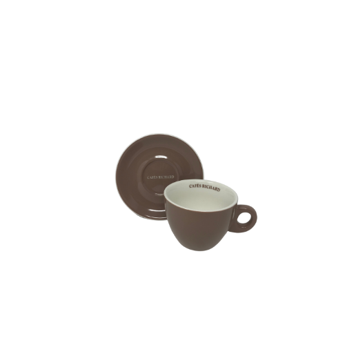 Cafés Richard light brown Cappuccino Cup