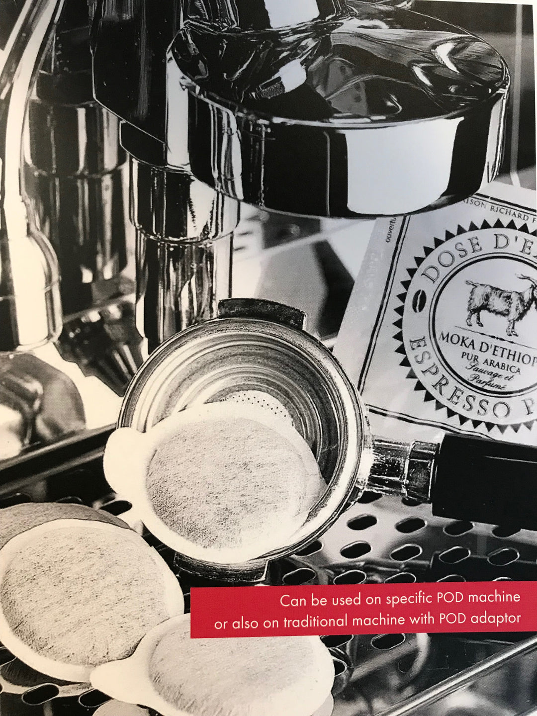 Decaffeinated Pods Case (100 ESE Pods)