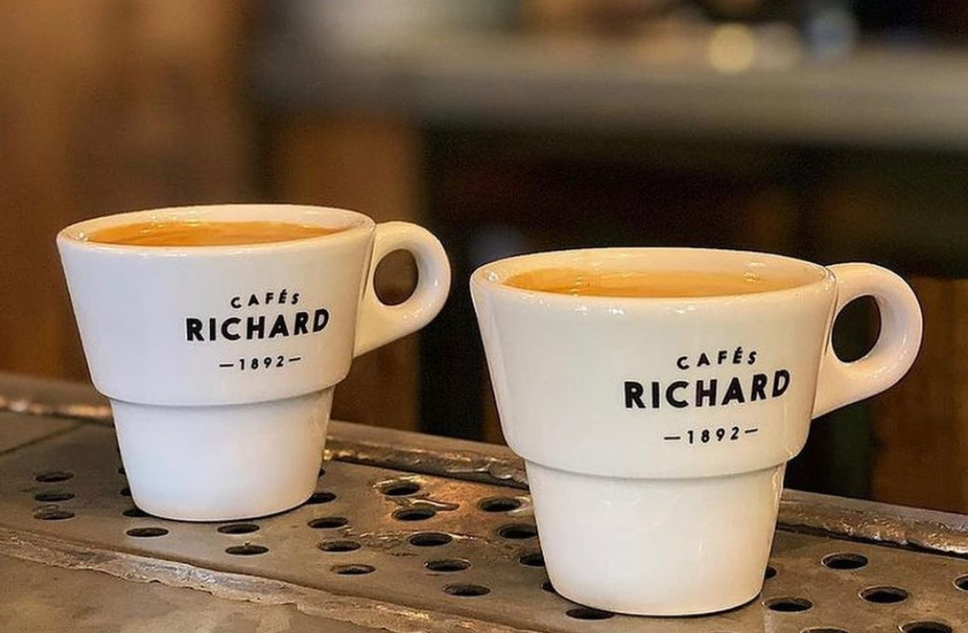 Cafés Richard Espresso Cup + Saucer (Set of 6)